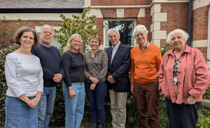 Jane Elliott (trustee), John Moore (Artistic Director), Katy Rink (trustee), Jane Povey (Chair), Terry Lipscombe, Roger Terry and Chris Stephens (trustees)