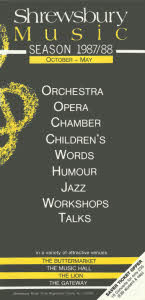 SMT season leaflet 1987-88